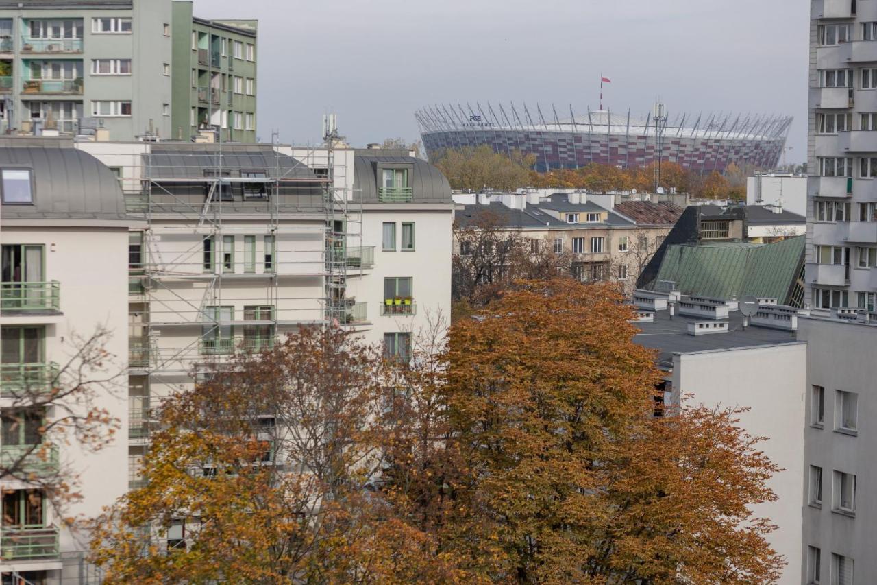 Warsaw Srodmiescie Riverside Three-Bedroom Apartment By Renters Bagian luar foto